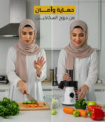 ⁦صانعة السلطة كتشن زون 6 في 1 200 واط AK_200⁩ - الصورة ⁦2⁩