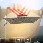 ⁦مظلة سيارة جانبية 360° من الـاصالة مع إطار ألومنيوم⁩ - الصورة ⁦5⁩