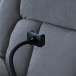 كرسي استرخاء هزاز دوار قماش بحامل جوال - الصورة 4