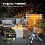 مدفأه كهربائية عمودية بقوة 2000 واط - الصورة 9