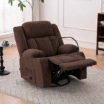 كرسي الاسترخاء الملكي الهزاز والدوّار راحة فندقية بتجربة ذكية ٣٦٠° - الصورة 9