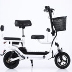 ⁦سكوتر كهربائي مقعدين و سله حجم وسط⁩ - الصورة ⁦2⁩