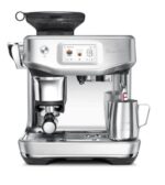 Breville Barista Express Impress Touch - Steel بريفيل باريستا تتش امبريس المطورة